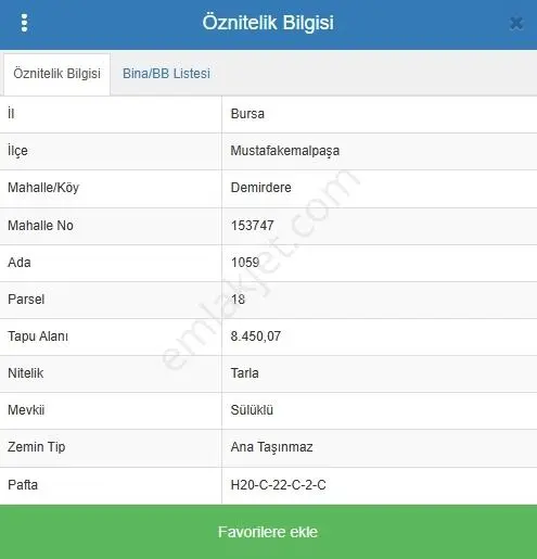 İnceoğlu'ndan Demirdere'de Gelişen Bölgede 8.450m2 Satılık Tarla - Görsel 4