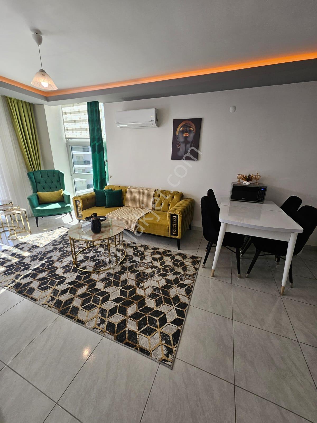Casa Bıanca Resıdence – Mahmutlar / Alanya Kiralık 1+1 Eşyalı Daire