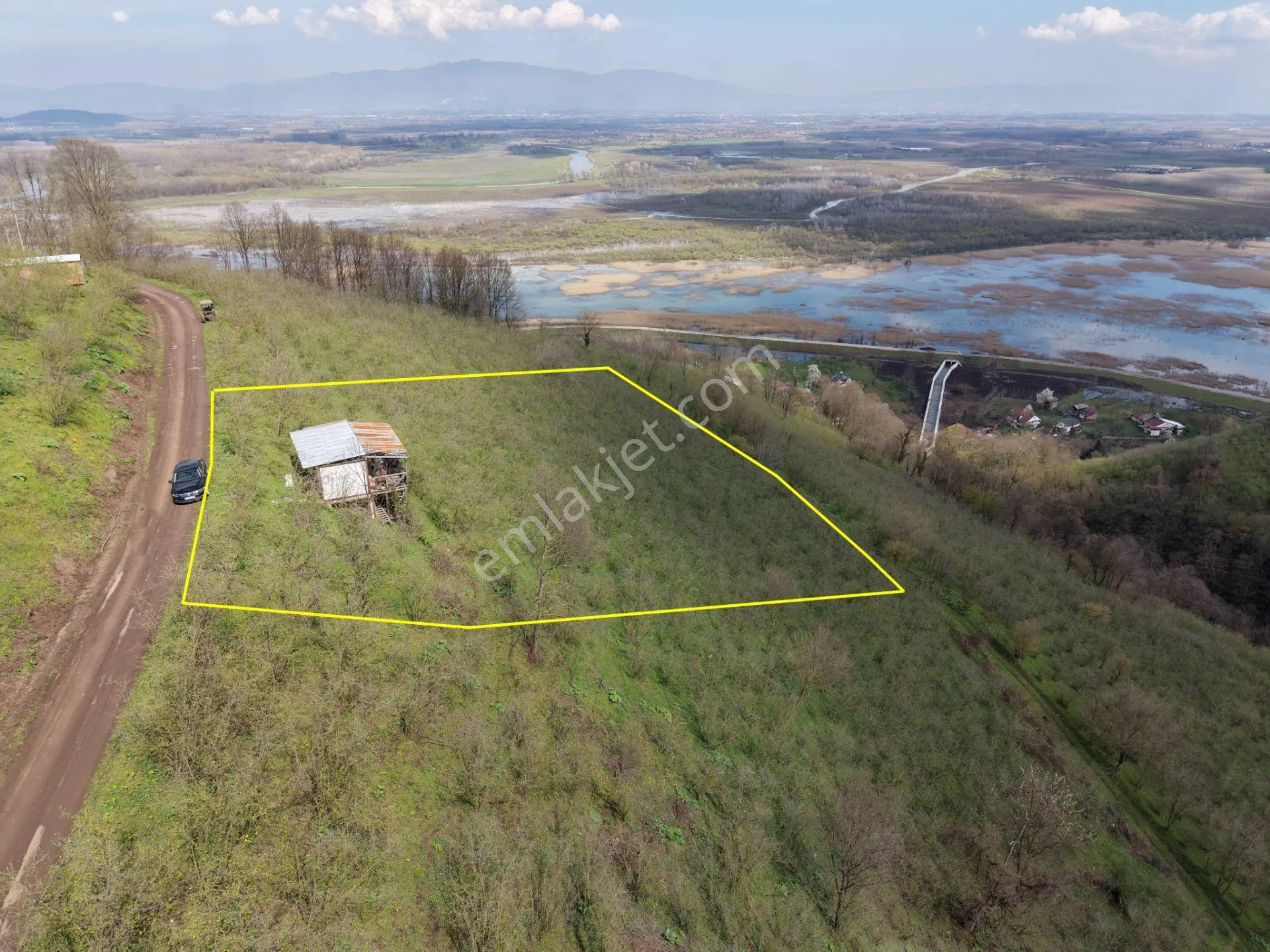 Hamamüstü Efteni Gölü'ne Manzaralı 5463 M2 Satılık Arazi - Görsel 5