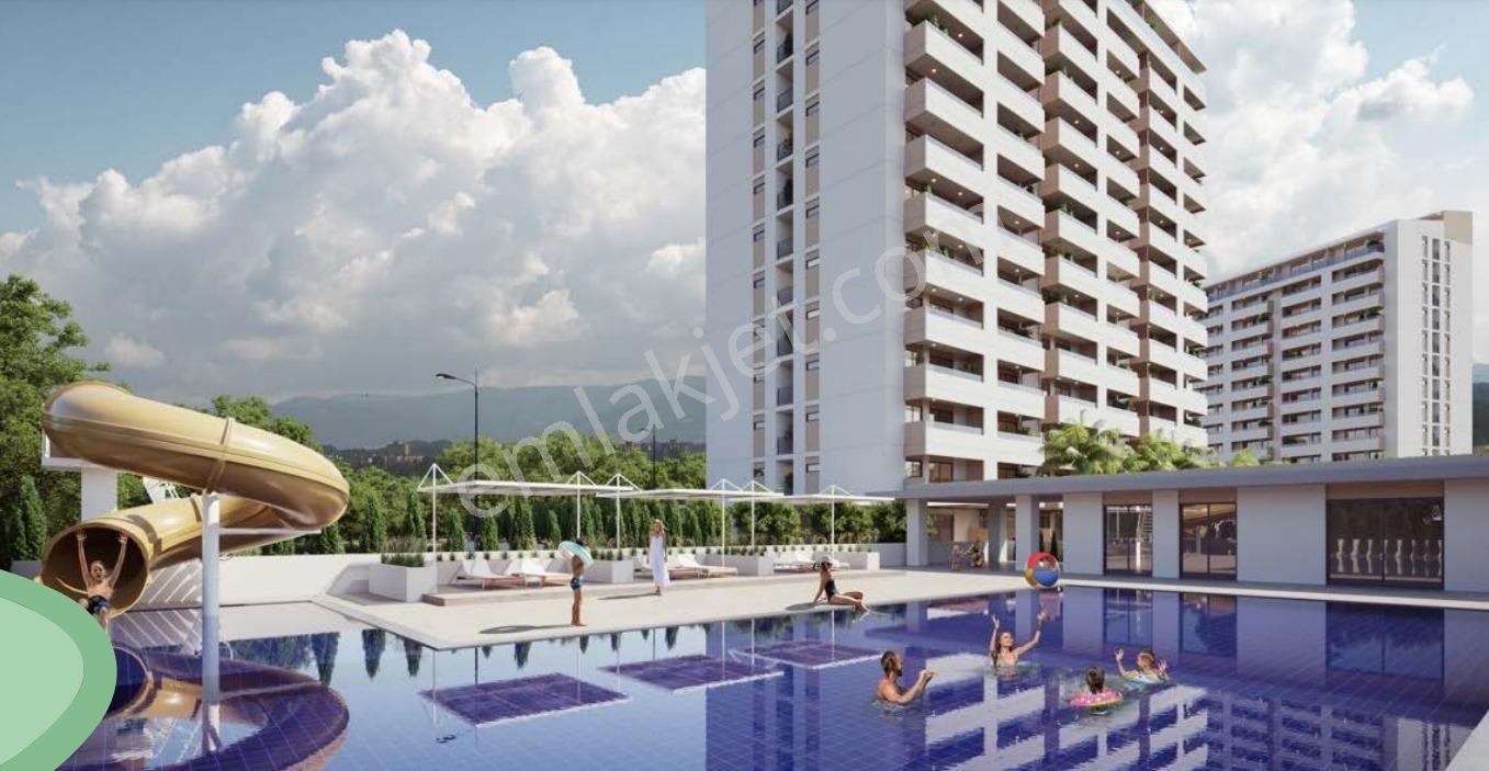 İdol'den Oktay Natura Resortda Hazır 1+1 Havuzlu Ferah Daire - Görsel 18