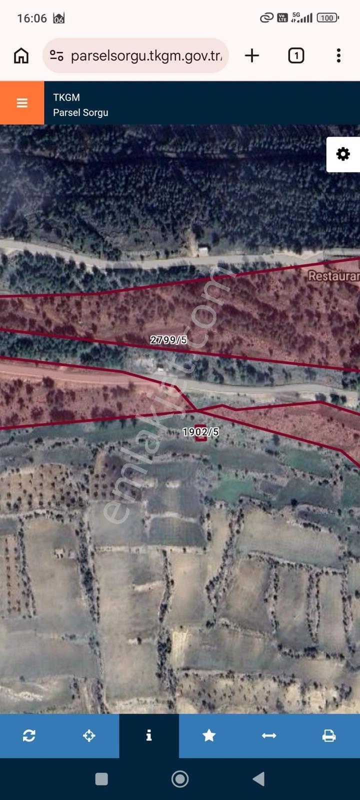Ayyıldız Emlaktan 148 M2 Cadde Üzeri Arsa Yatırımlık Takasa Açık - Görsel 5