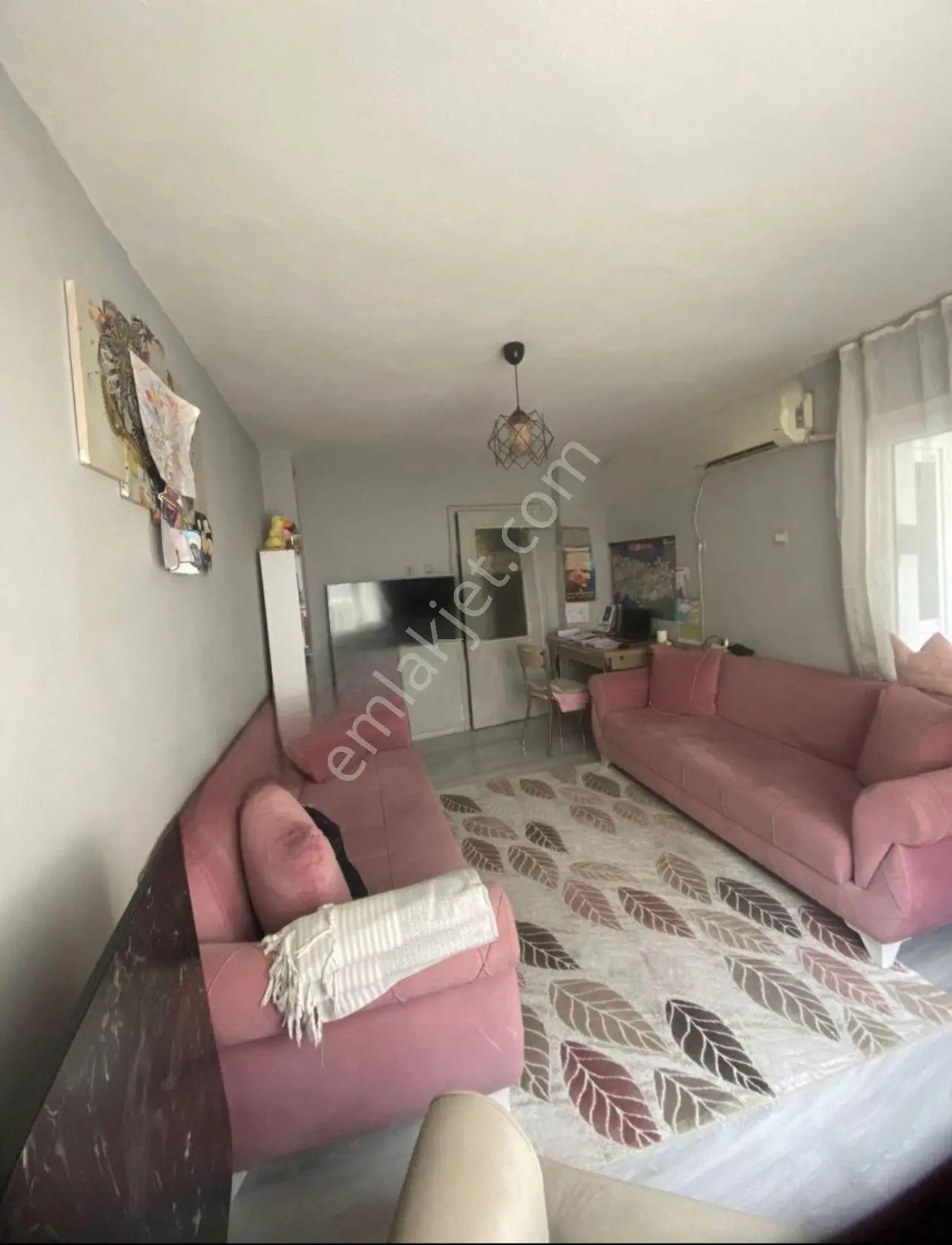 Acill Konak İzmirpark Avm Yakını 2+1 90m2 D.gazlı Ayrı Mutfak Arakat Daire - Görsel 3