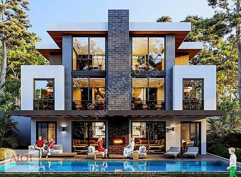 Şile Balibeyde Satılık Tamamlanmaya Hazır Lüks İkiz Villa