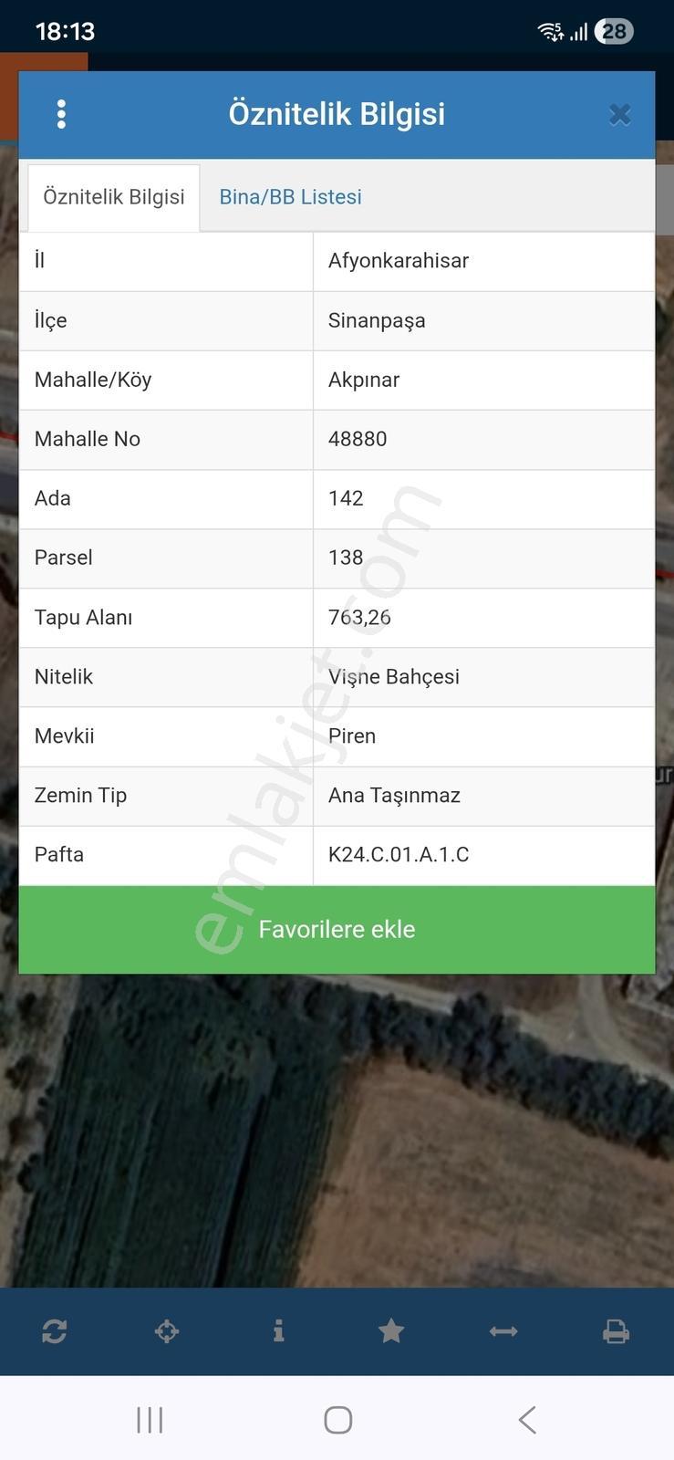 Afyonkarahisar Sinanpaşa Akpınar Köyünde Tam Bir Yatırım Fırsatı - Görsel 6