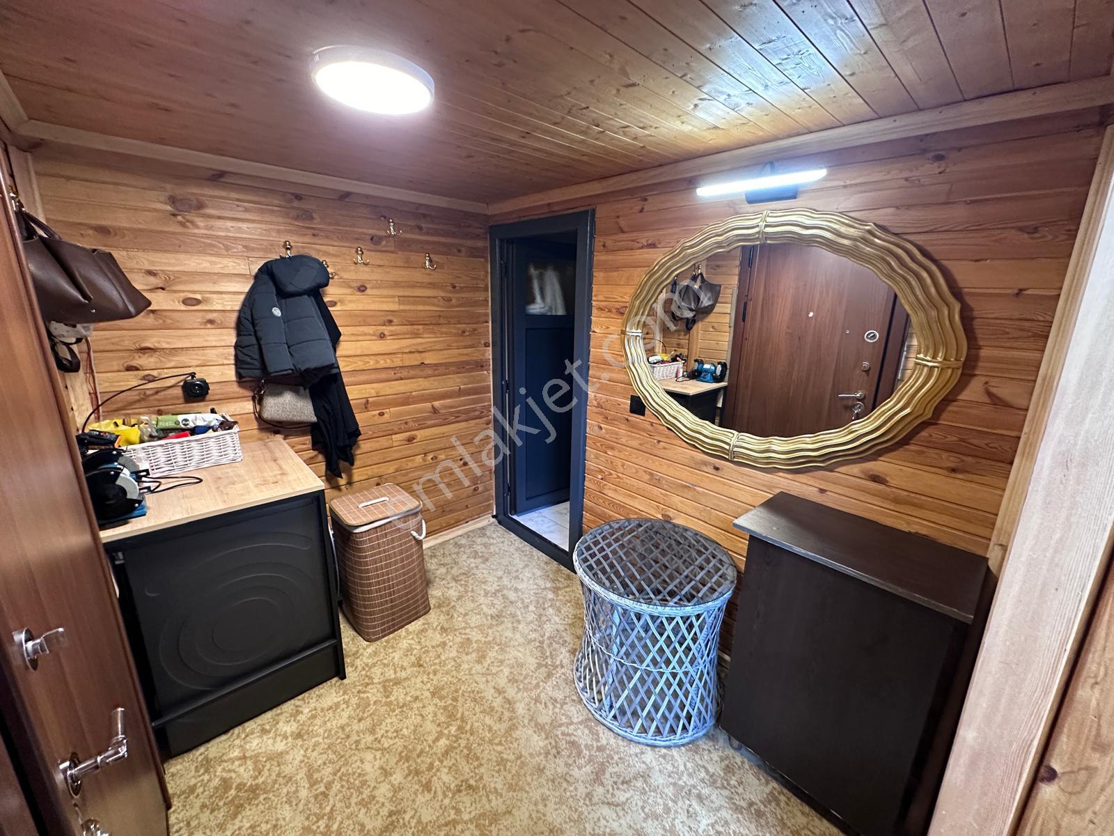 Doğa İçinde Tam Donanımlı Ahşap Villa Yaz Kış Oturuma Hazır - Görsel 24