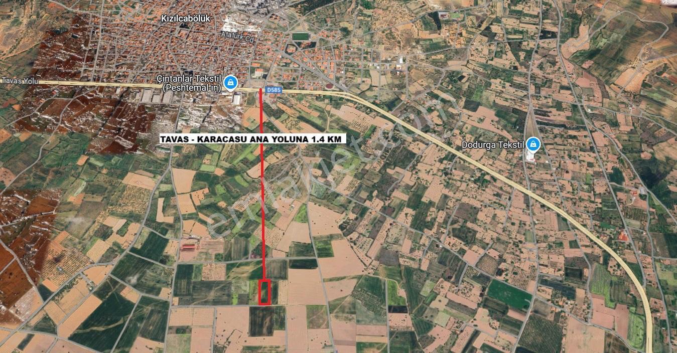 Tavas Kızılcabölük Mahallesinde Anayola Ve Merkeze Yakın Verimli 6713 M2 Satılık Tarla - Görsel 10
