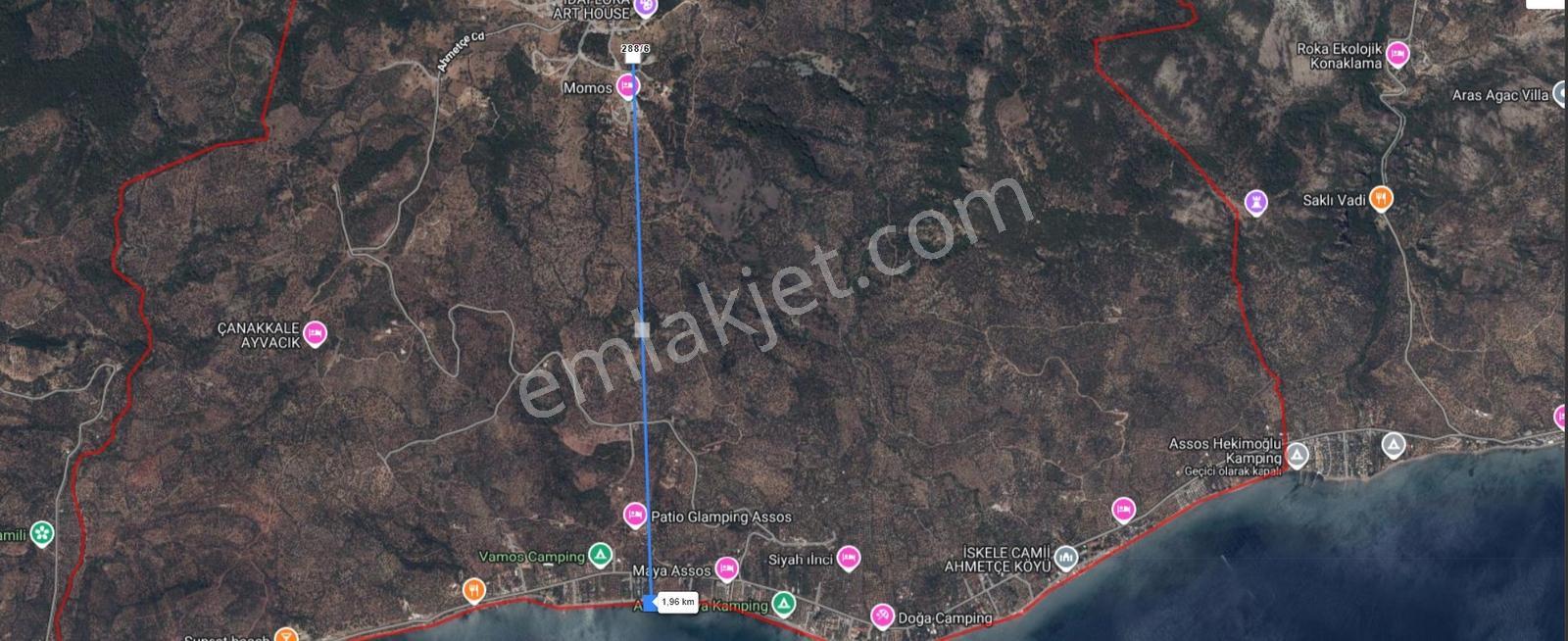 Eu Gayrimenkul'den Deniz Manzaralı 827 Metrekare Tarla - Görsel 15