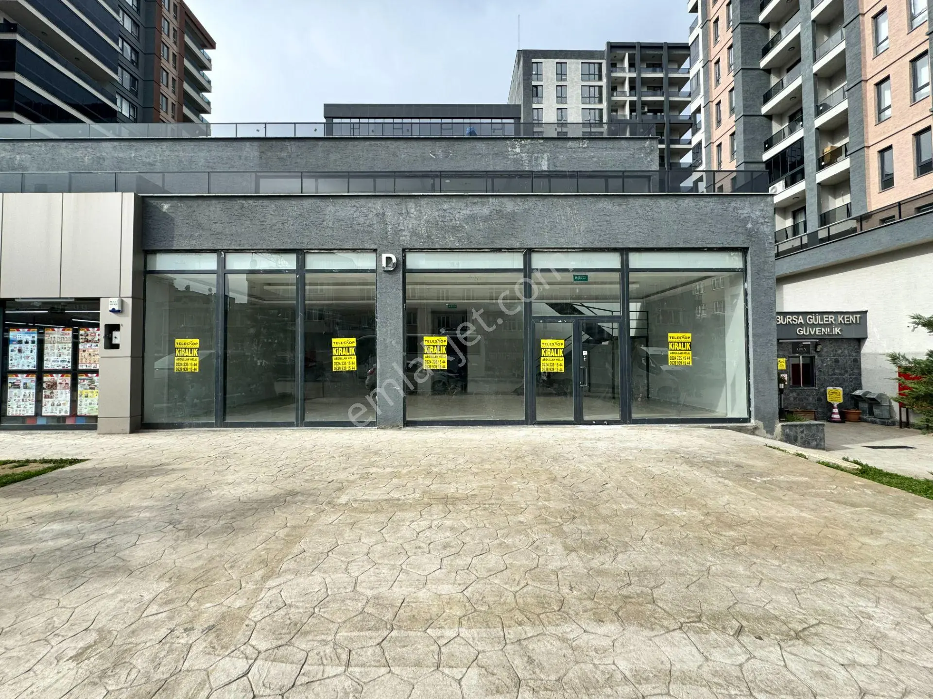 Bursa Yeşilovada Kiralık 2katlı Fırın Ruhsatlı Dubleks Dükkan