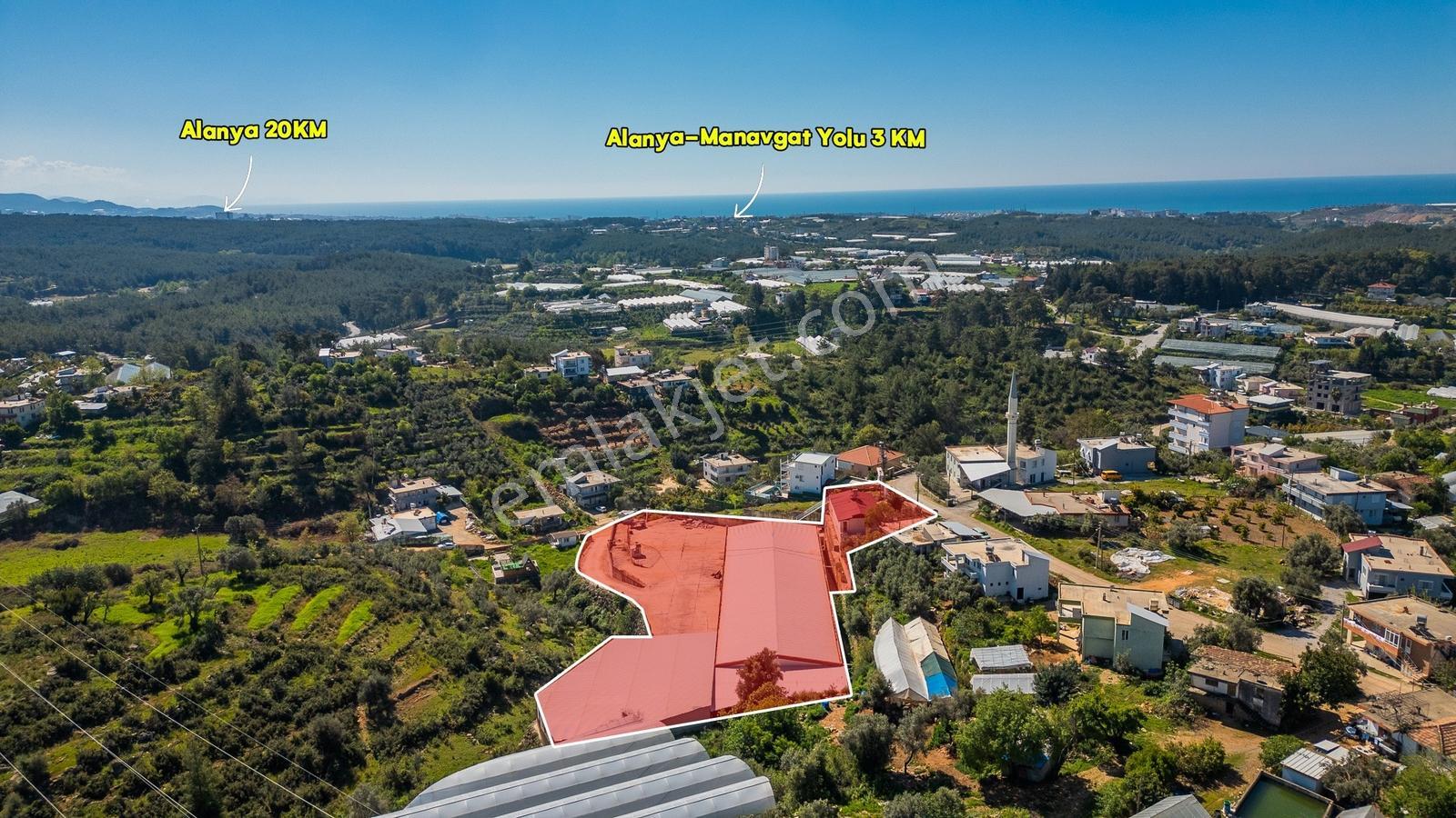 Alanya Avsallar Akdamda Lojistik Depo+operason Üssü 5700 M2 Arsa - Görsel 2