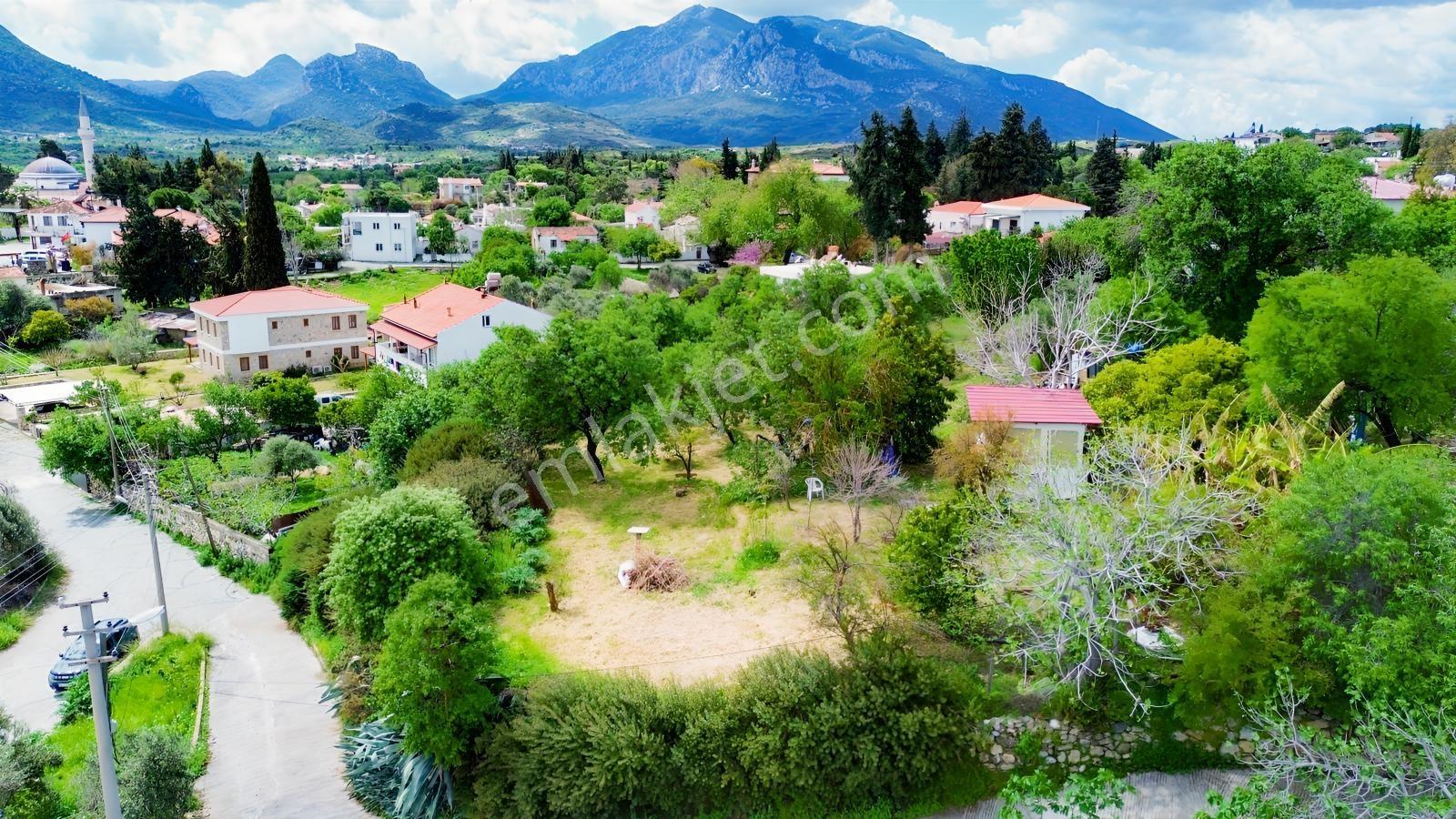 Datça Reşadiye | 1300m2 İçinde Deniz Manzaralı Taş Ev Ve Arsası - Görsel 21