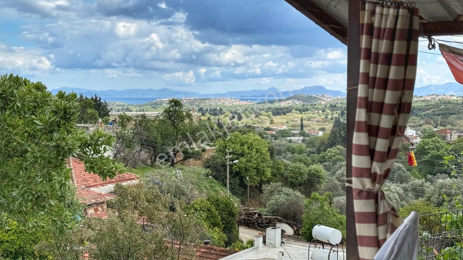 Datça Reşadiye | 1300m2 İçinde Deniz Manzaralı Taş Ev Ve Arsası - Görsel 29