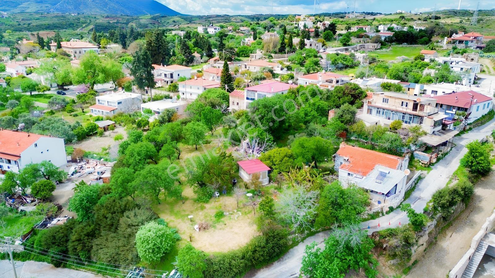 Datça Reşadiye | 1300m2 İçinde Deniz Manzaralı Taş Ev Ve Arsası - Görsel 13