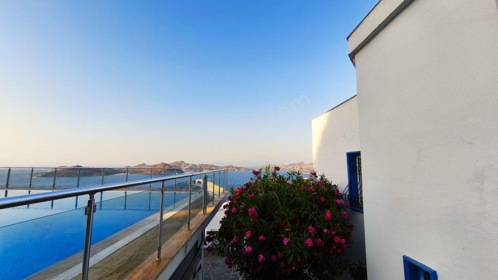 Bodrum Yalıkavak'ta Deniz Manzaralı Kısa Dönem Kiralık Villa - Görsel 27