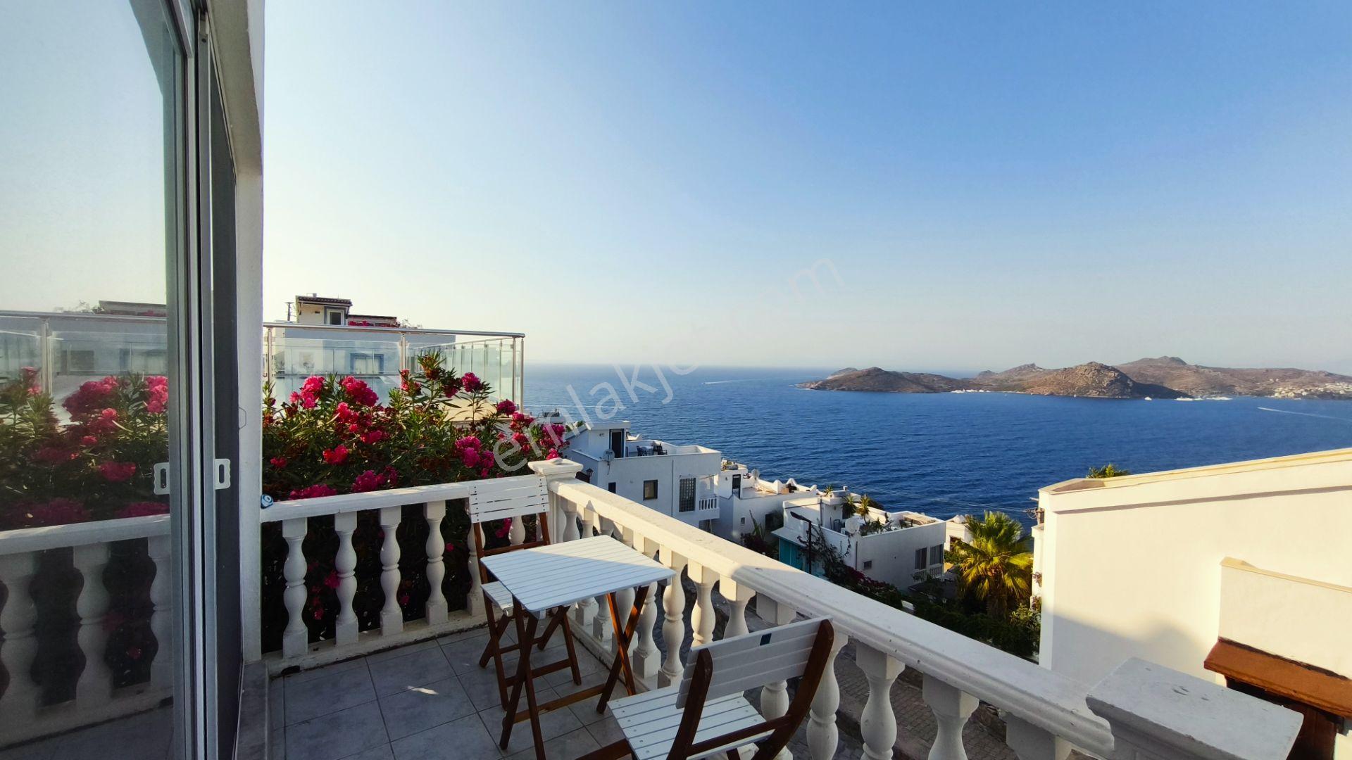 Bodrum Yalıkavak'ta Deniz Manzaralı Kısa Dönem Kiralık Villa - Görsel 5
