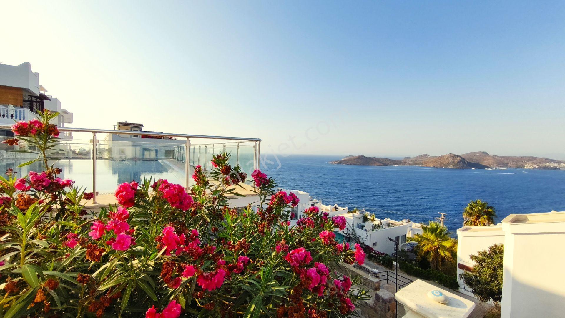 Bodrum Yalıkavak'ta Deniz Manzaralı Kısa Dönem Kiralık Villa - Görsel 10