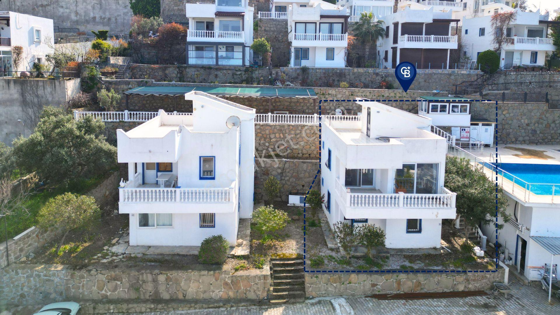 Bodrum Yalıkavak'ta Deniz Manzaralı Kısa Dönem Kiralık Villa