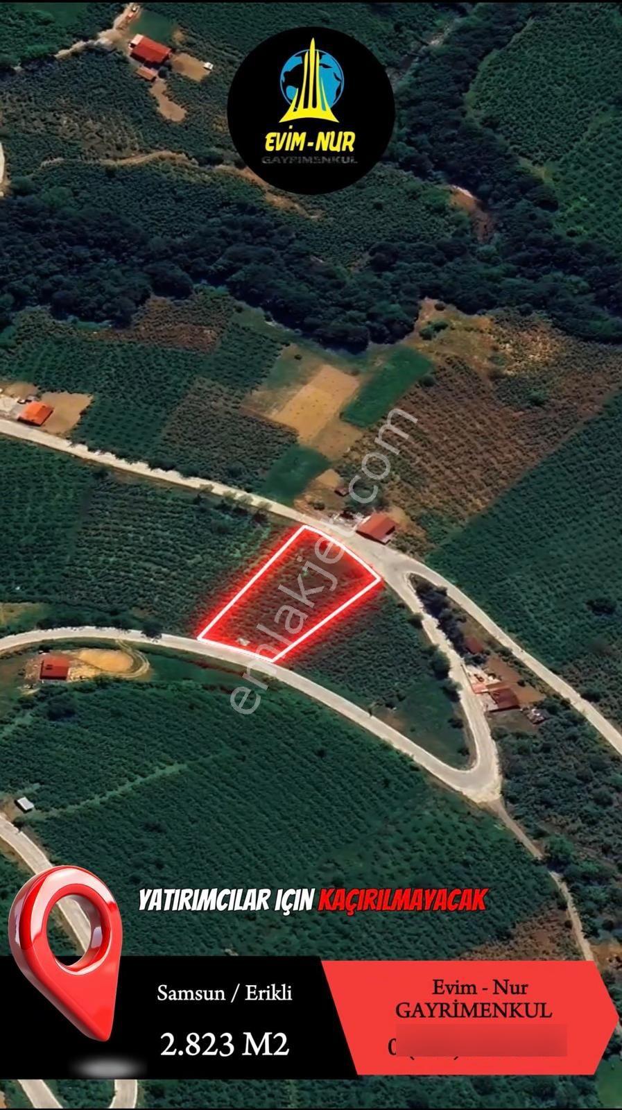 Evim-nur'dan Erikli Mah 2.823m2 Yatırımlık Tarla - Görsel 7