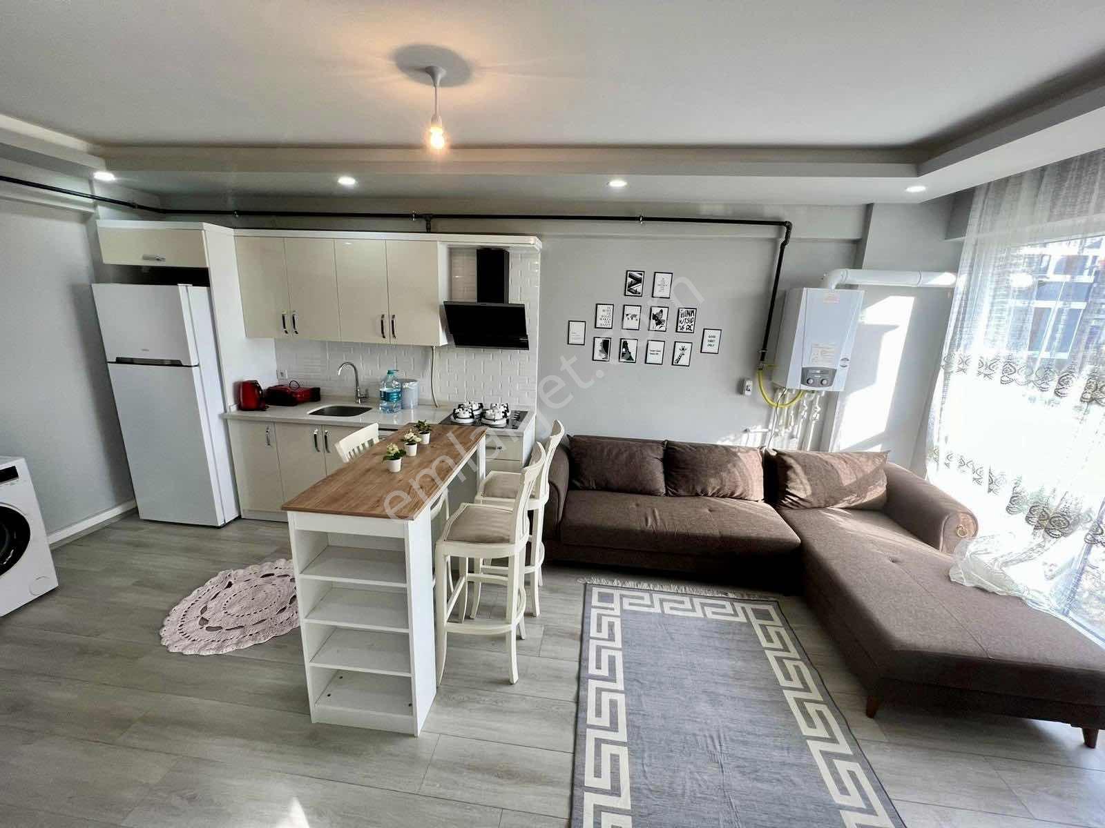 Tepe Bölgesinde Full Eşyalı Kiralık 1+1 Daire - Görsel 11