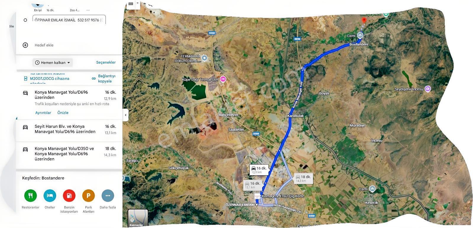 Özpınar.dan İki Cephesi Yol Hazır Sulu Bahçe Konteynerli 3012 M2 - Görsel 19