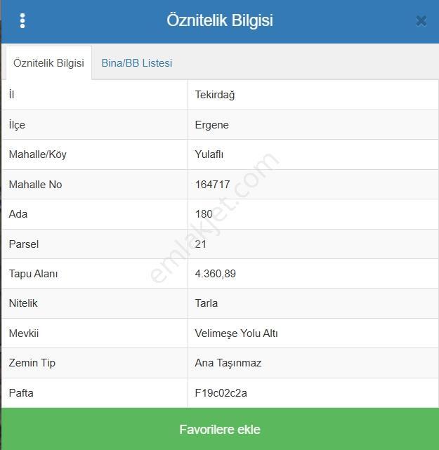 Ergene Yulaflı'da Ana Yola Cephe 4.360 M² Satılık Tarla - Görsel 8