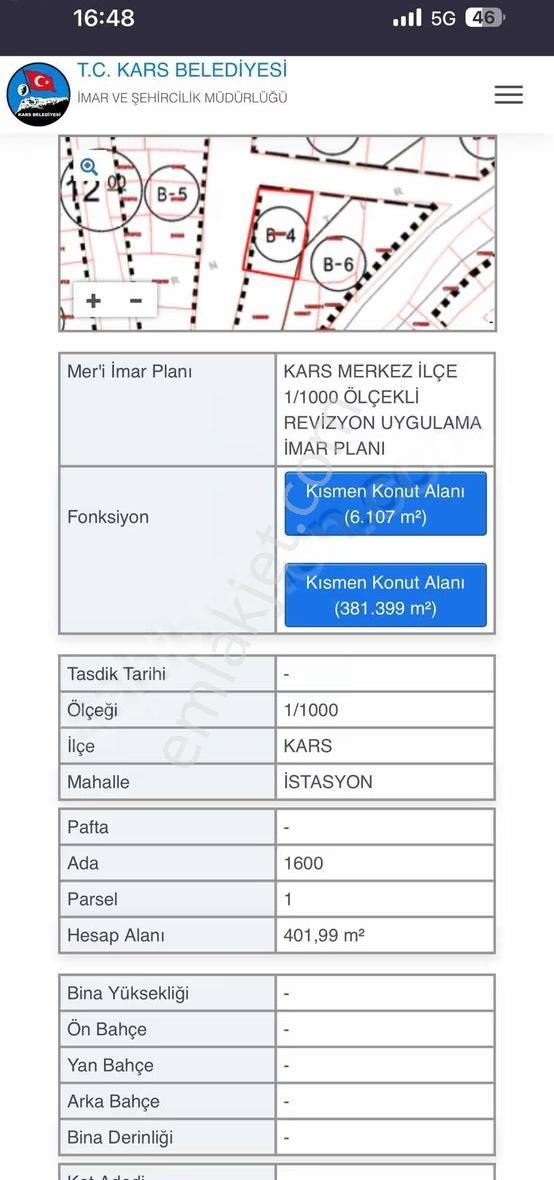 İks Emlaktan Satılık 16 Dairelik Arsa Alan Kazanır - Görsel 13