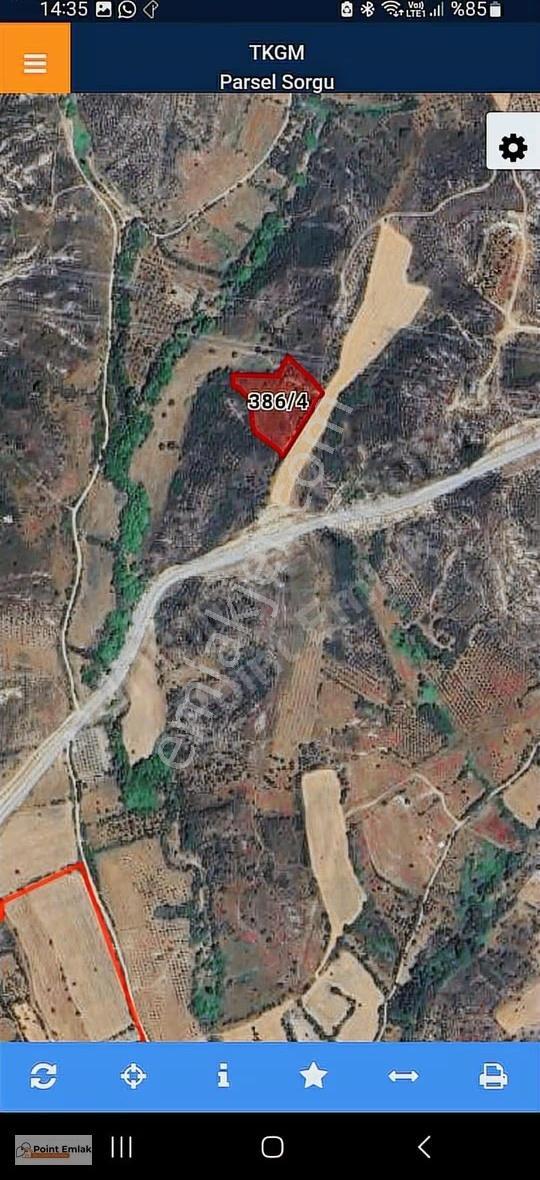 Çanakkale Karabiga Zeytinlikte Deniz Manzaralı Anayola 50m Arazi - Görsel 4