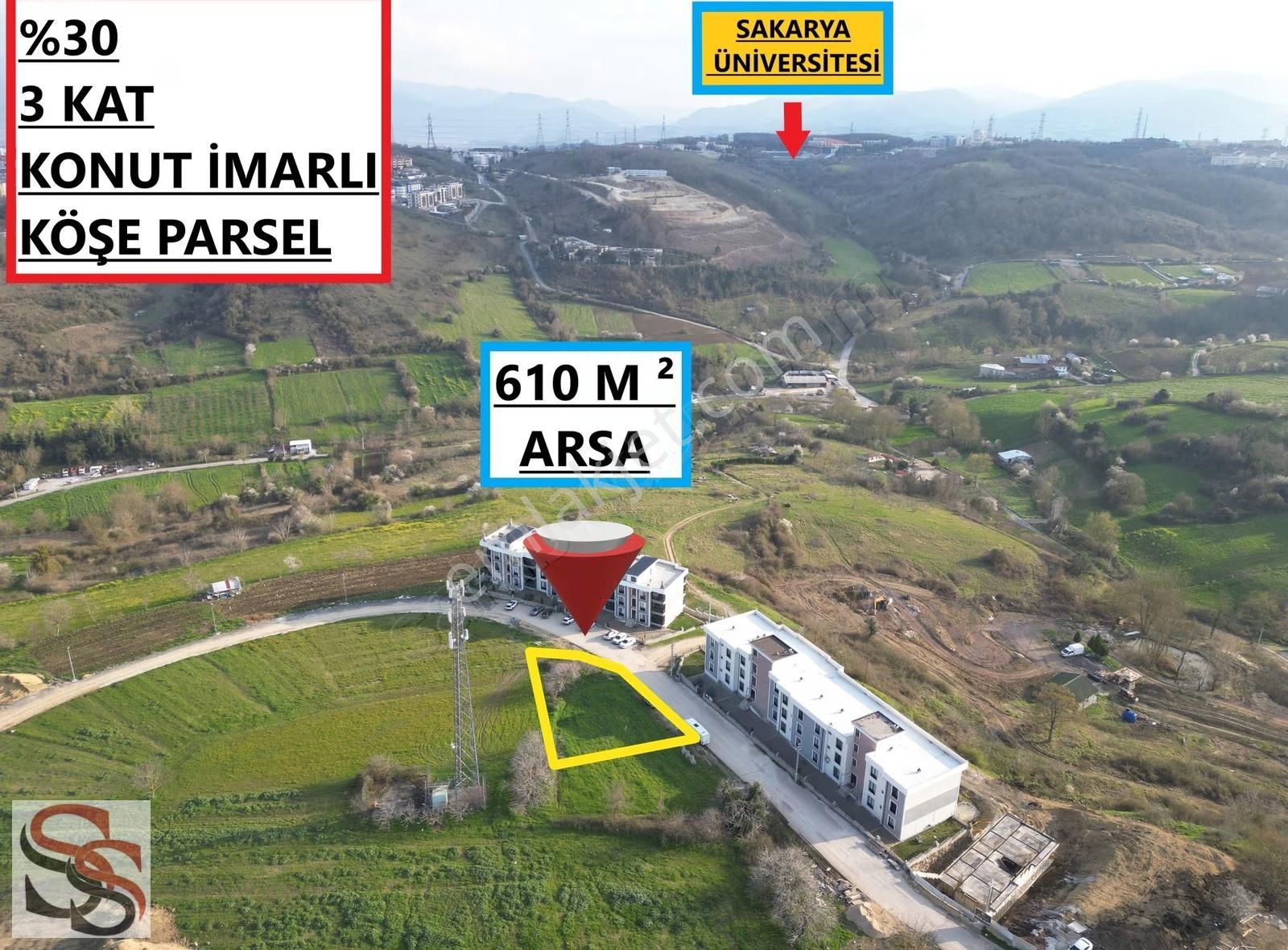 Serdivan Kemalpaşa Mahallesinde 3 Kat Konut İmarlı Köşe Parsel - Görsel 17