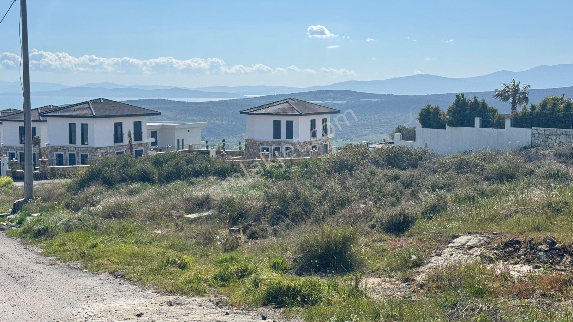 Izmır Foça Foçaköy 'de 1590 M2 3 Vılla Imarlı Projelık Arsa - Görsel 34