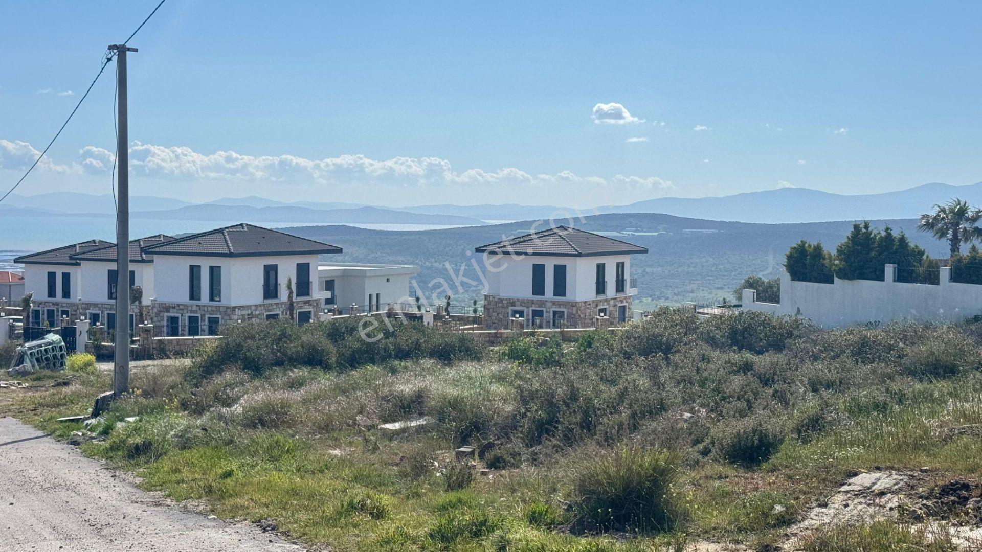Izmır Foça Foçaköy 'de 1590 M2 3 Vılla Imarlı Projelık Arsa - Görsel 31