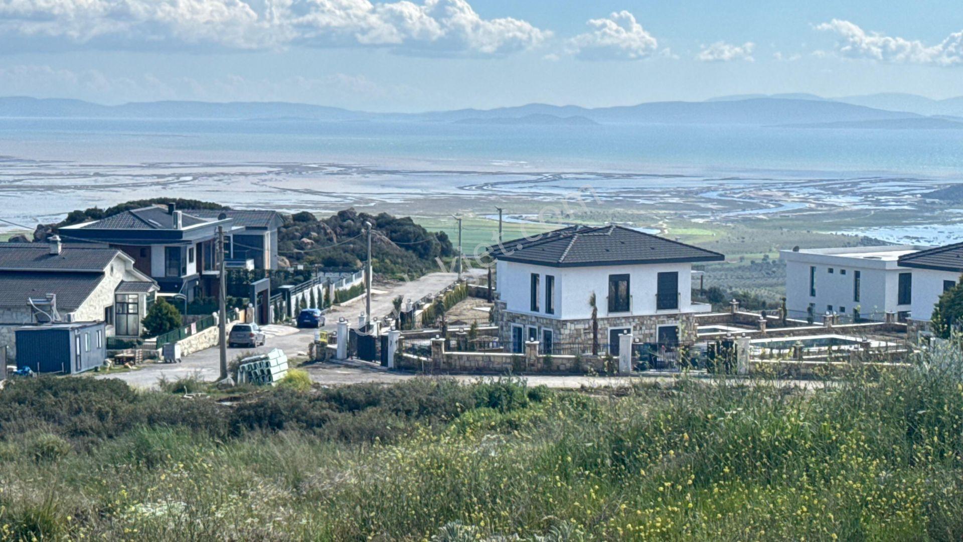 Izmır Foça Foçaköy 'de 1590 M2 3 Vılla Imarlı Projelık Arsa - Görsel 29