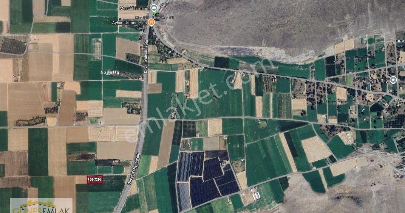 Güneş Emlaktan Ana Yola Yakın Satılık Düz Tarla - Görsel 3