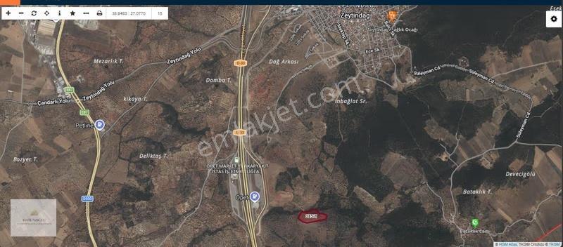 Hatunoğlu'ndan Satılık Bergama Zeytindağ'da 20.444 M2 Zeytinlik - Görsel 4