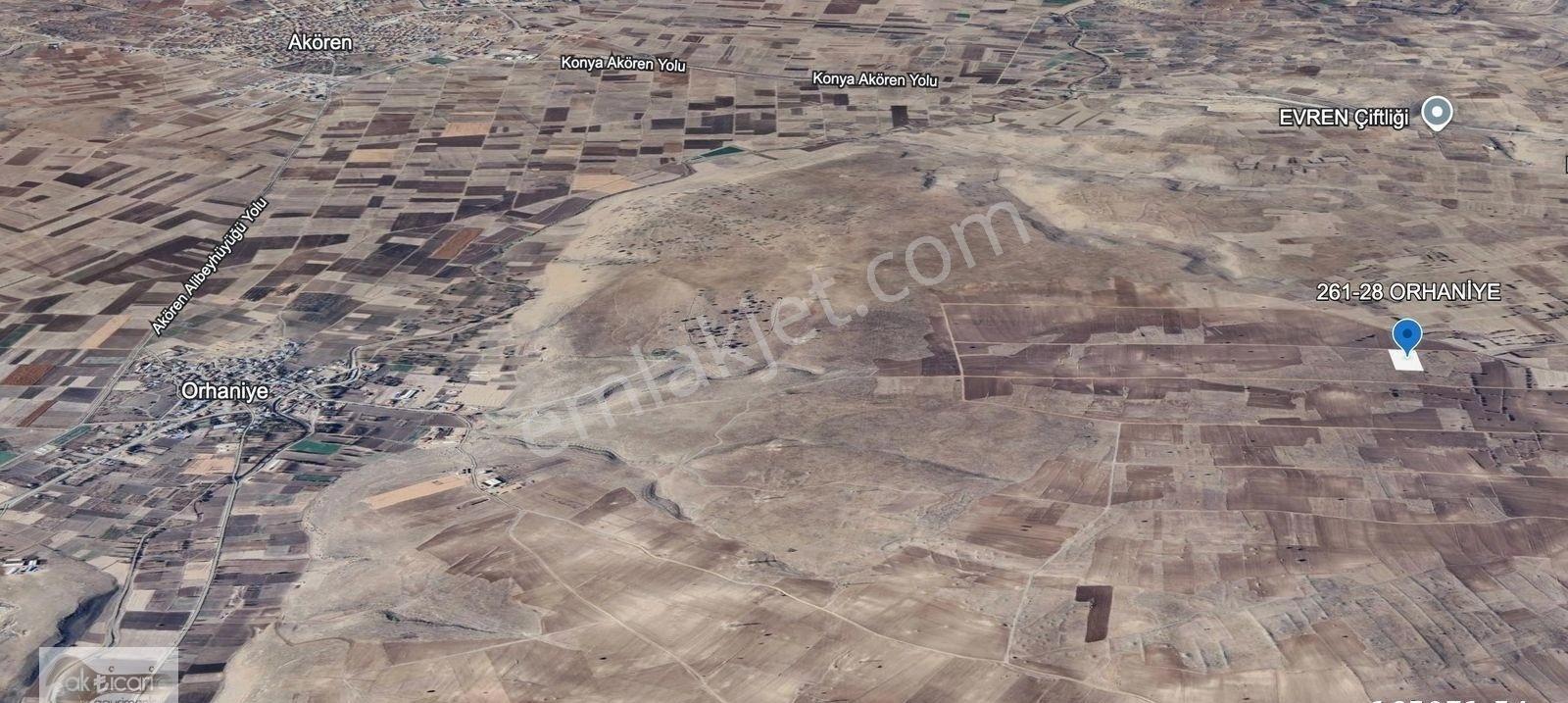Konya Akören Orhaniye Satılık Müstakil Tarla - Görsel 5