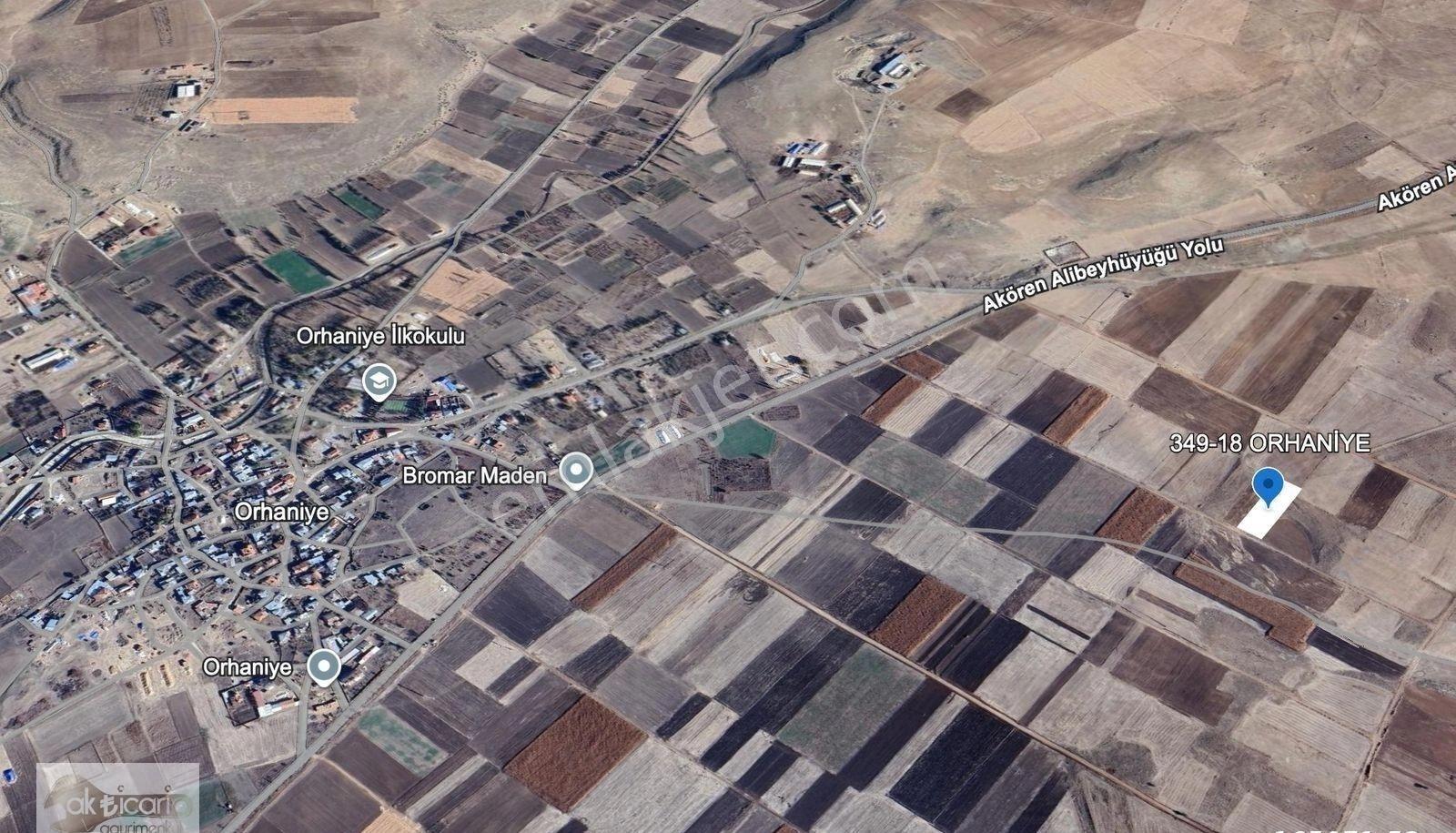 Konya Akören Orhaniye Köyün Yakını Satılık Tarla - Görsel 3