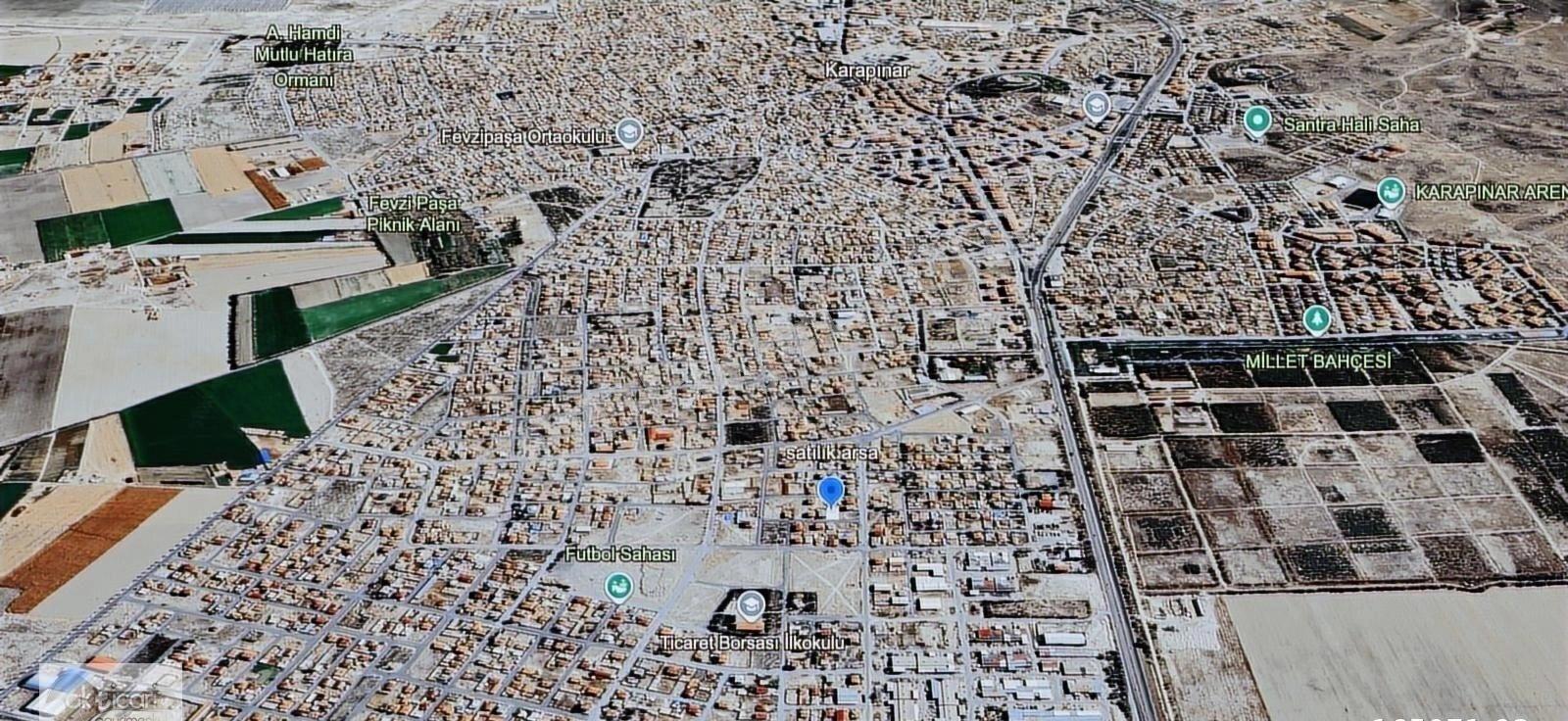 Konya Karapınar Adalet Yatırımlık 510m² İmarı Hazır Satılık Arsa - Görsel 2