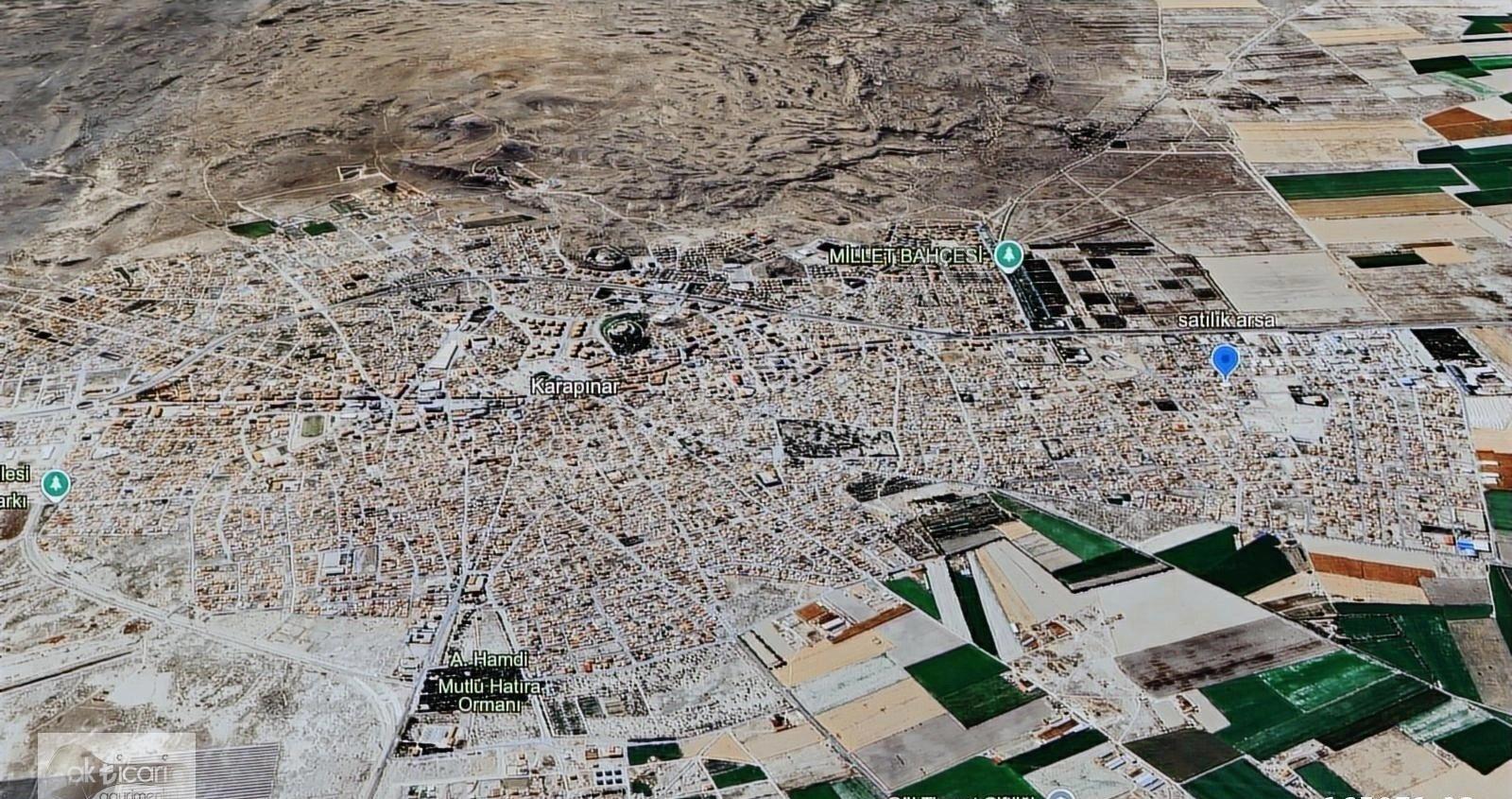 Konya Karapınar Adalet Yatırımlık 510m² İmarı Hazır Satılık Arsa - Görsel 6
