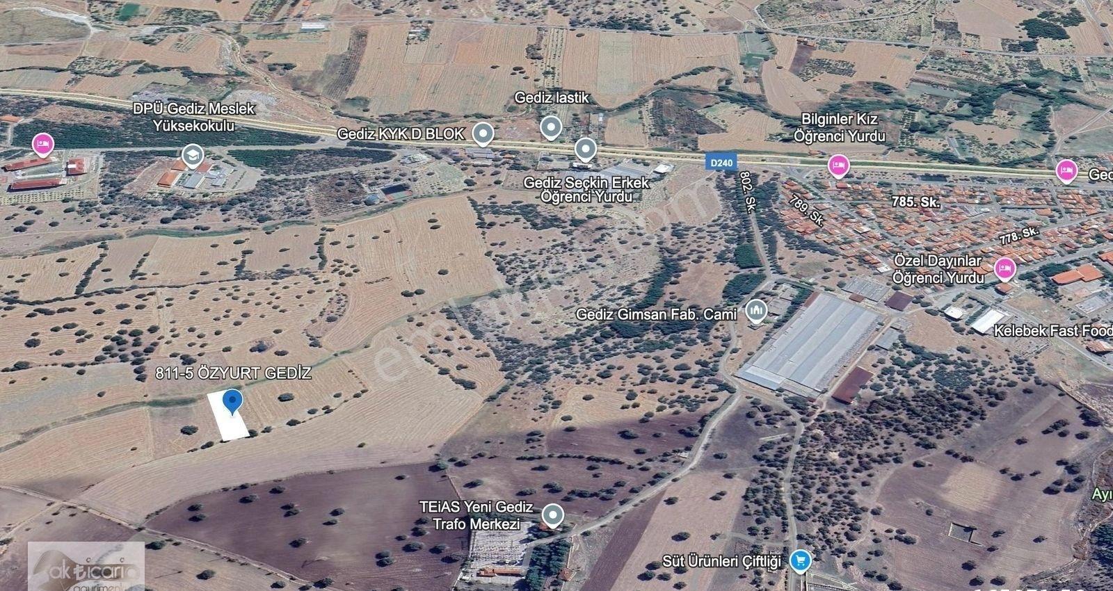 Kütahya Gediz’in Gelişen Yüzünde, Üniversiteye Komşu Yatırımlık Arazi - Görsel 11