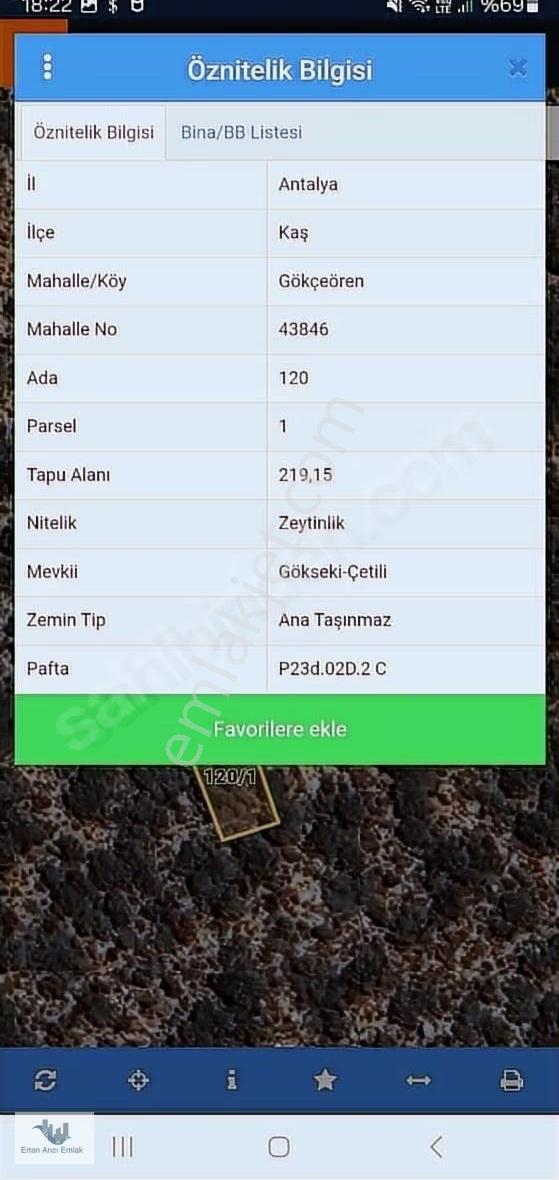 Kaş Gökseki De Deniz Adalar Manzaralı Arsa... - Görsel 5