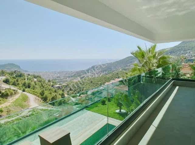 Alanya Bektaşta Ful Deniz Manzaralı 4+1 Yeni Villa - Görsel 30