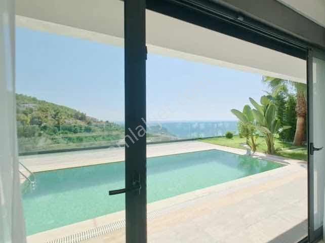 Alanya Bektaşta Ful Deniz Manzaralı 4+1 Yeni Villa - Görsel 35