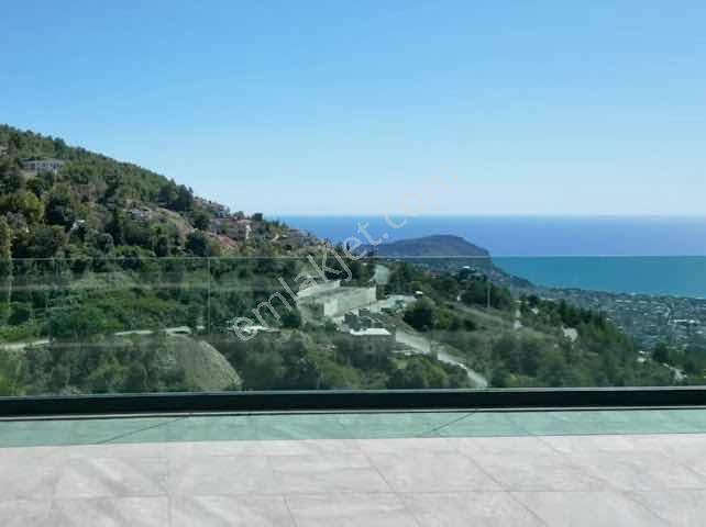 Alanya Bektaşta Ful Deniz Manzaralı 4+1 Yeni Villa - Görsel 24