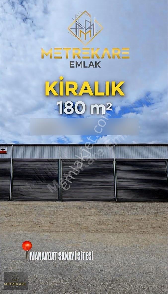 Metrekare Emlak' Tan 180 M2 Önü Açık Kiralık Dükkanlar
