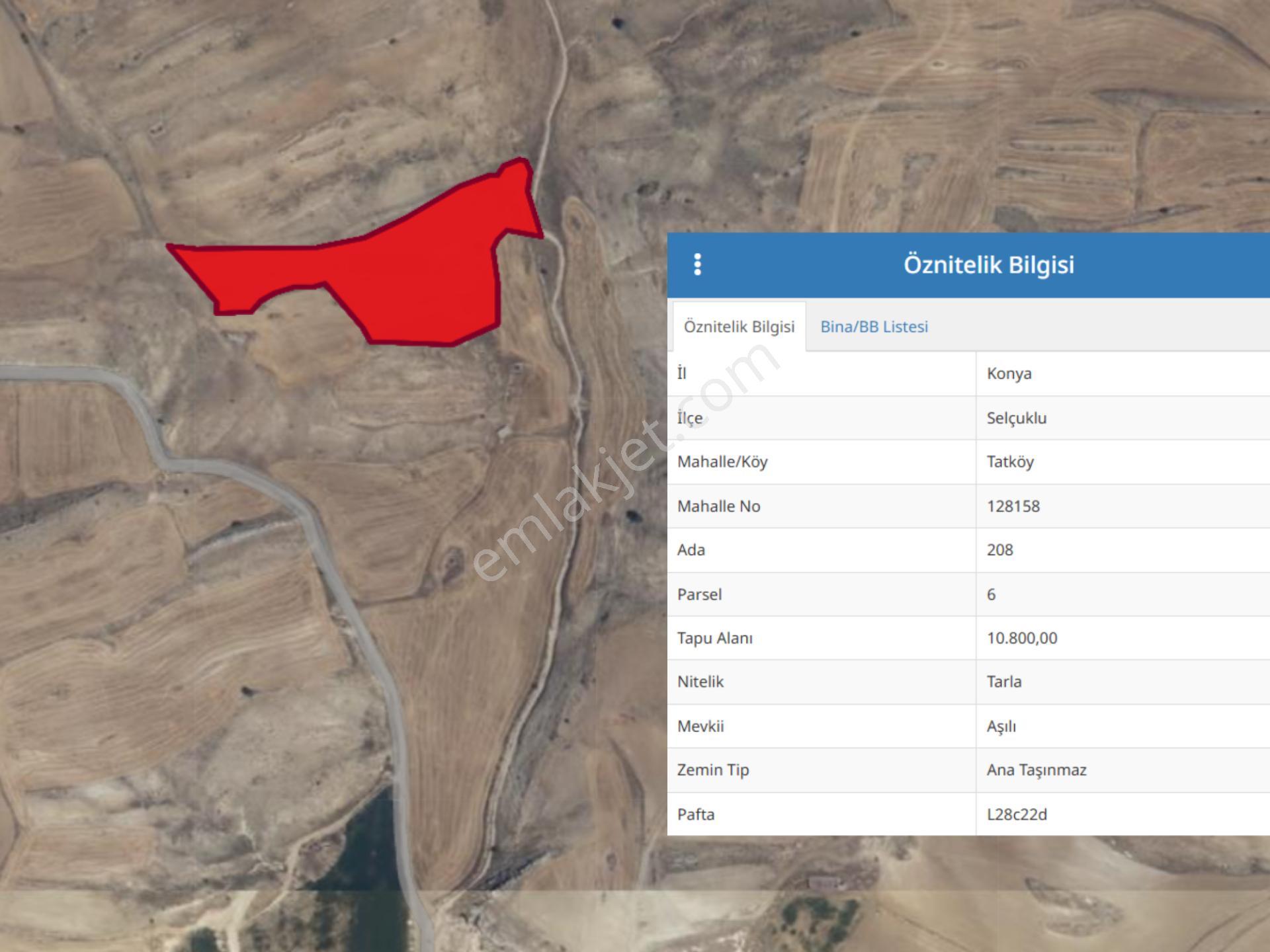 İşyapar'dan Temiz Havası İle Tatköy Mahallesinde 10,800 M² Arazi