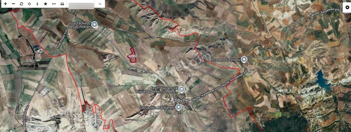 Turyap Yapracık - Yağır Mahallesi 22.000m² Satılık Tarla - Görsel 3