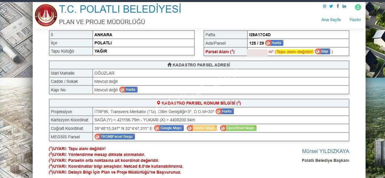 Turyap Yapracık - Yağır Mahallesi 22.000m² Satılık Tarla - Görsel 7