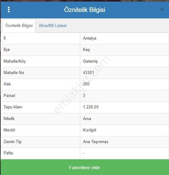 Kaş Patara Merkez'de İmarlı 2 Villalık Müstakil Parsel - Görsel 2