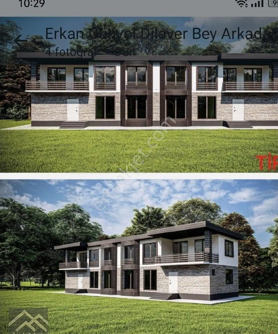 Balıkesir Değirmen Boğazı İkiz Villa Arsası Satılık