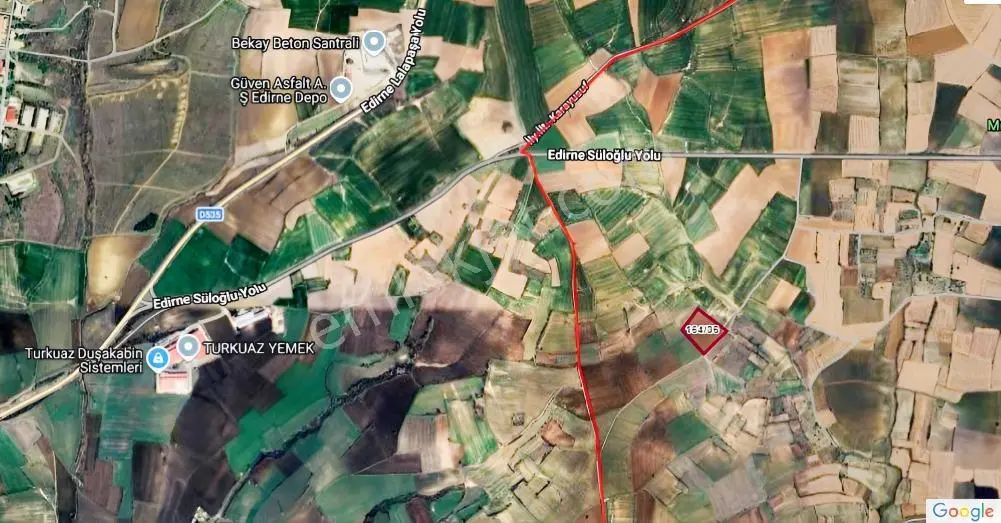 Edirne Musabeyli Köyü Yatırımlık Tarla - Görsel 6