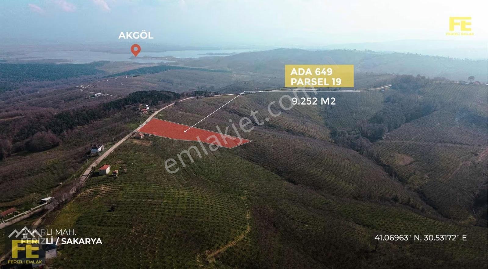 Ferizli Bakırlı Mahallesinde Satılık İmarlı Arazi