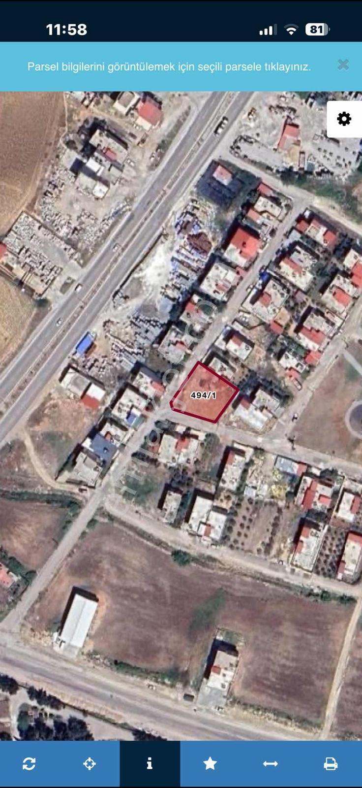 Kozanyoluna 50 M Mesafede Köşe Başı Satılık 597 M2 Tek Tapu Arsa - Görsel 4